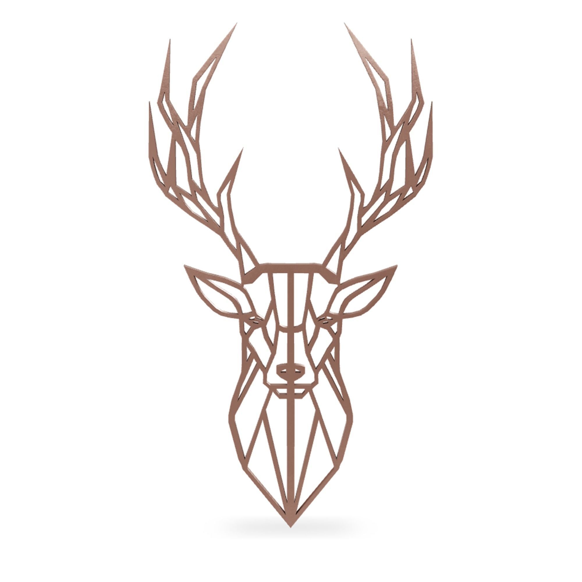 Decoration item 4 Low-poly 3D model_2