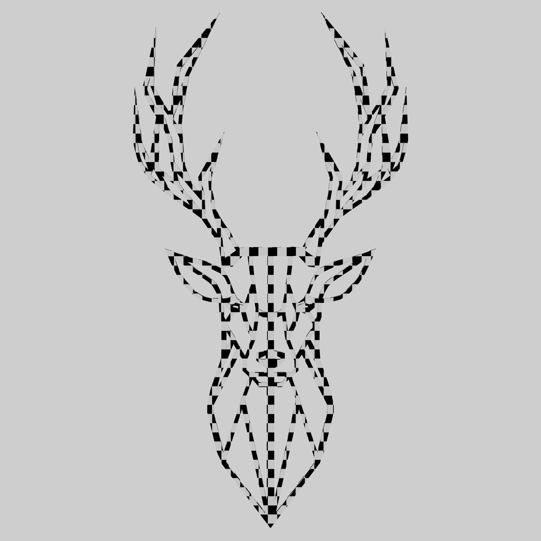 Decoration item 4 Low-poly 3D model_3