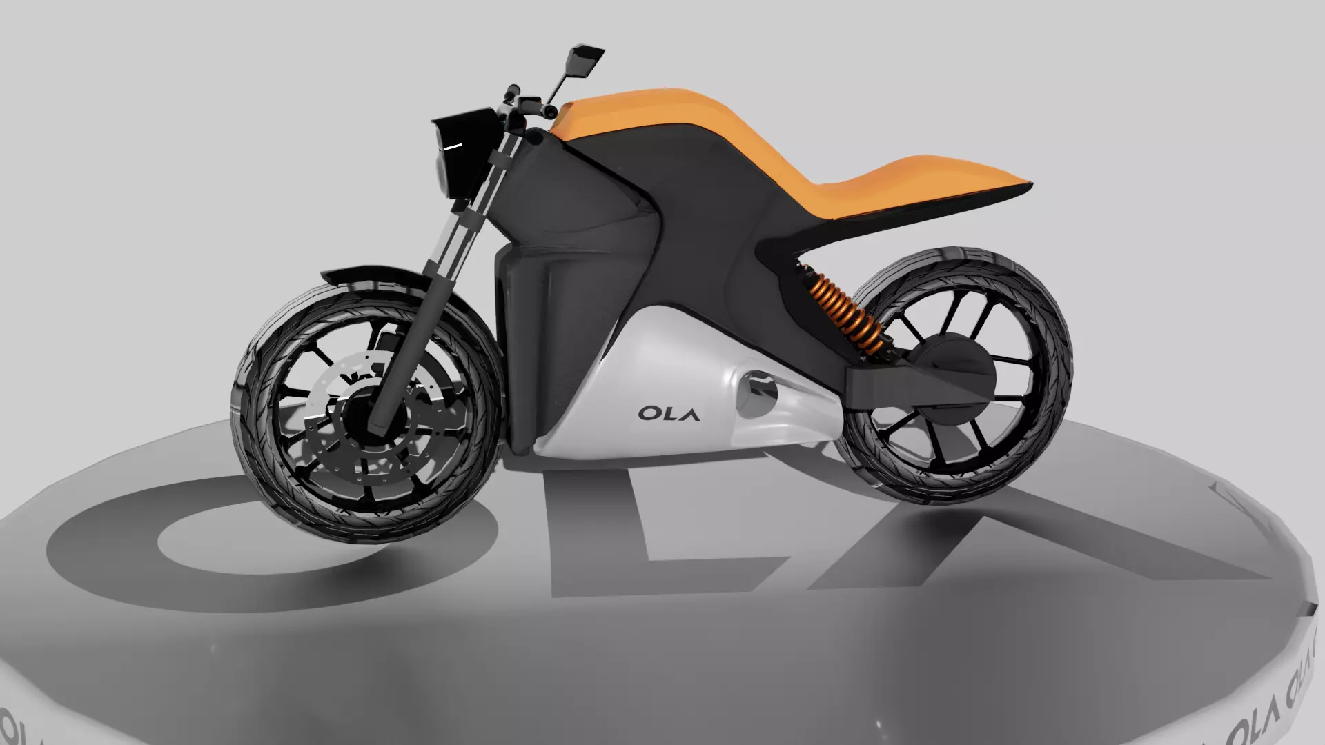 OLA Electric Bike 3D model
