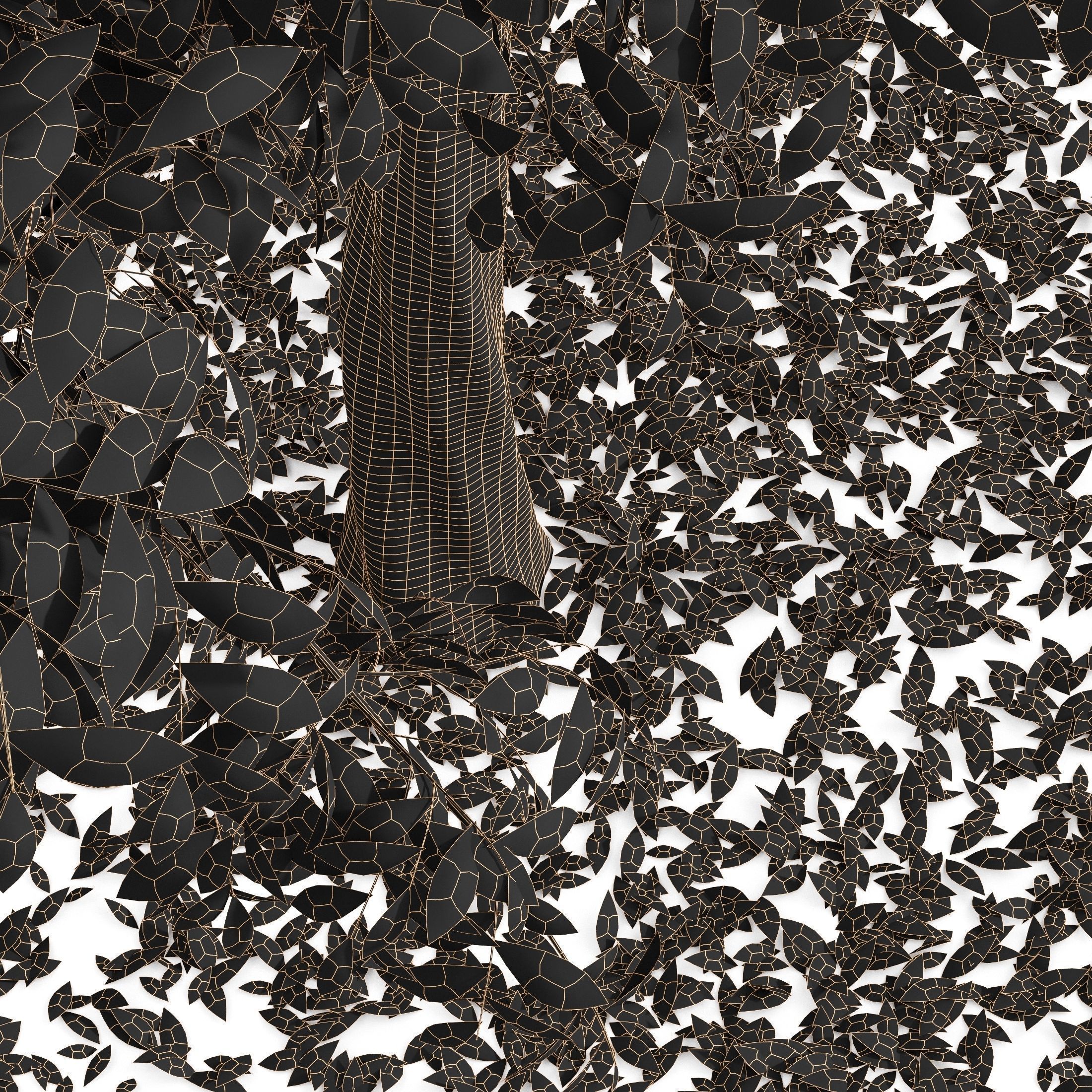 6 Different SETS of Tree SET VOL90 3D Model Collection_25