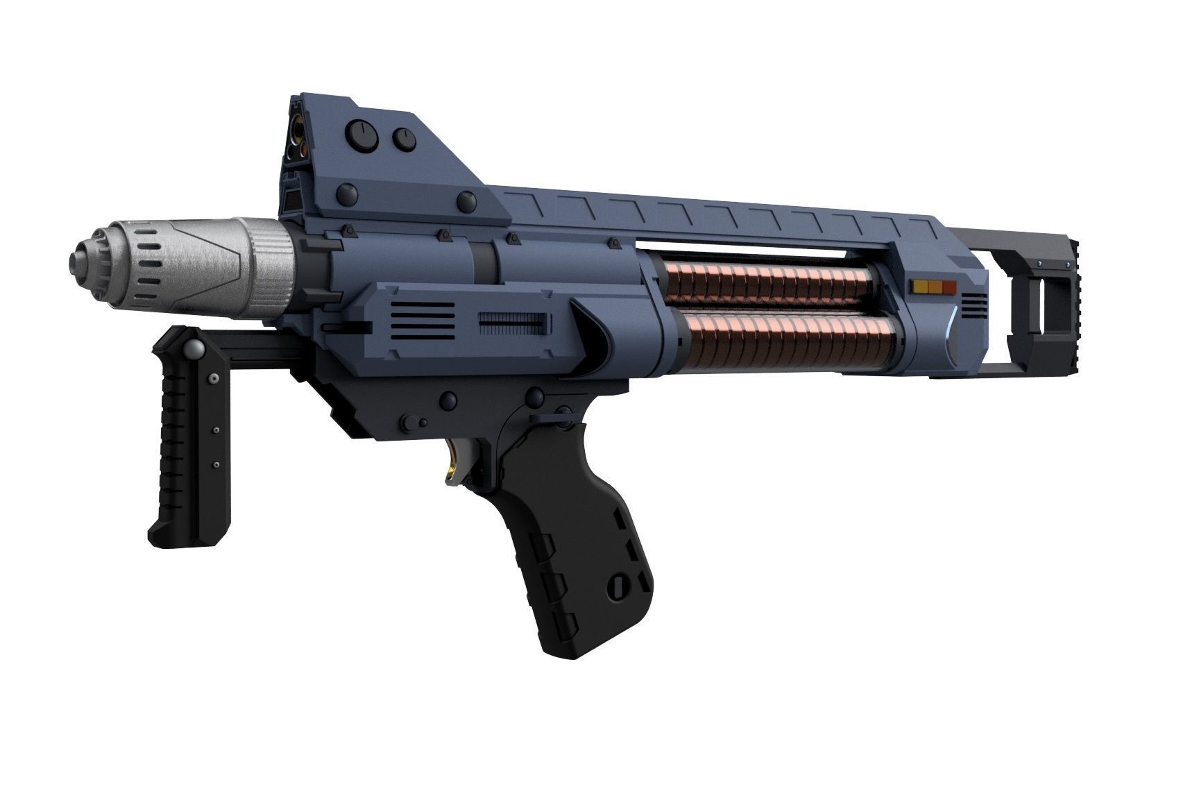 Type 3 Concept Phaser SNW Static SOLID 3D print model_9