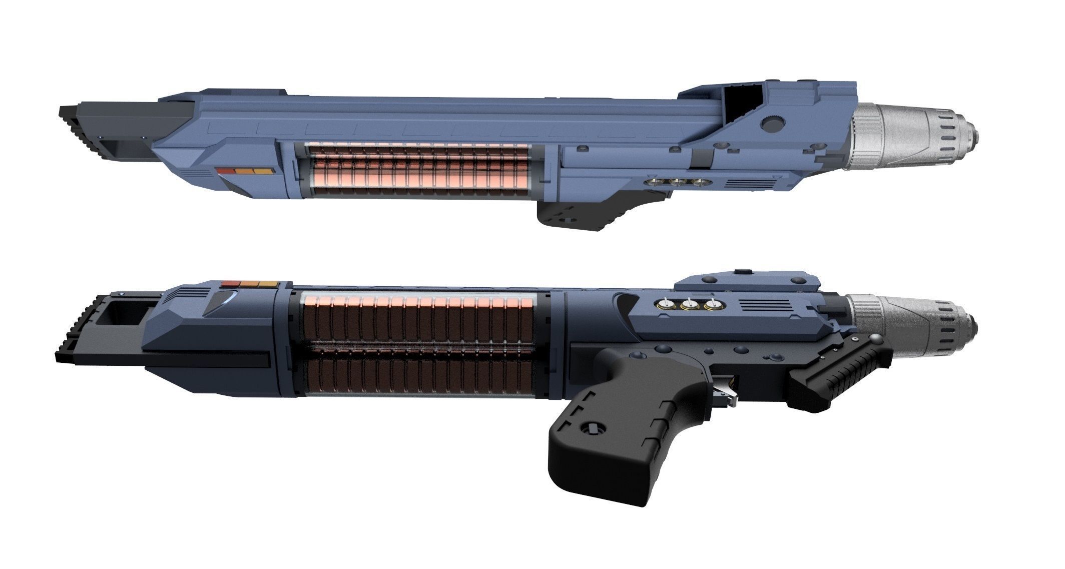 Type 3 Concept Phaser SNW Static SOLID 3D print model_5