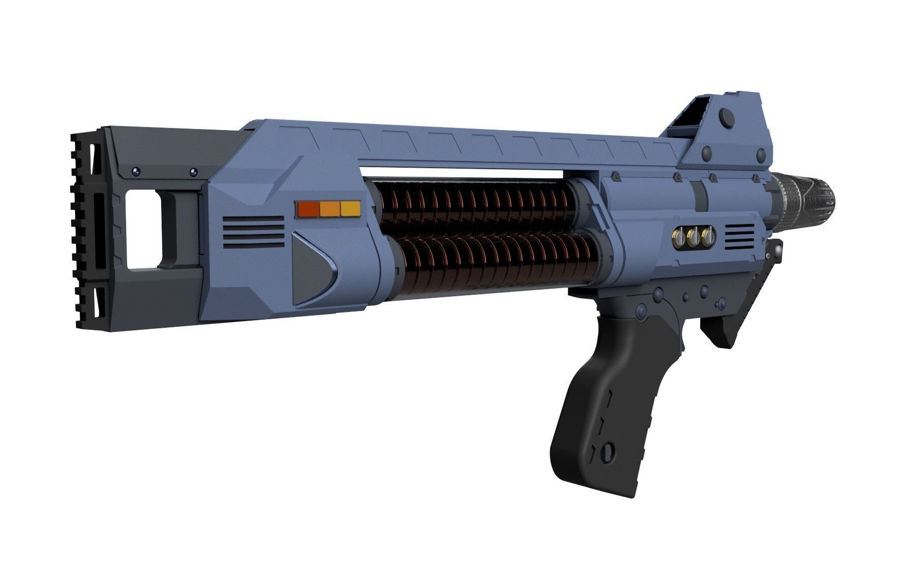 Type 3 Concept Phaser SNW Static SOLID 3D print model_4