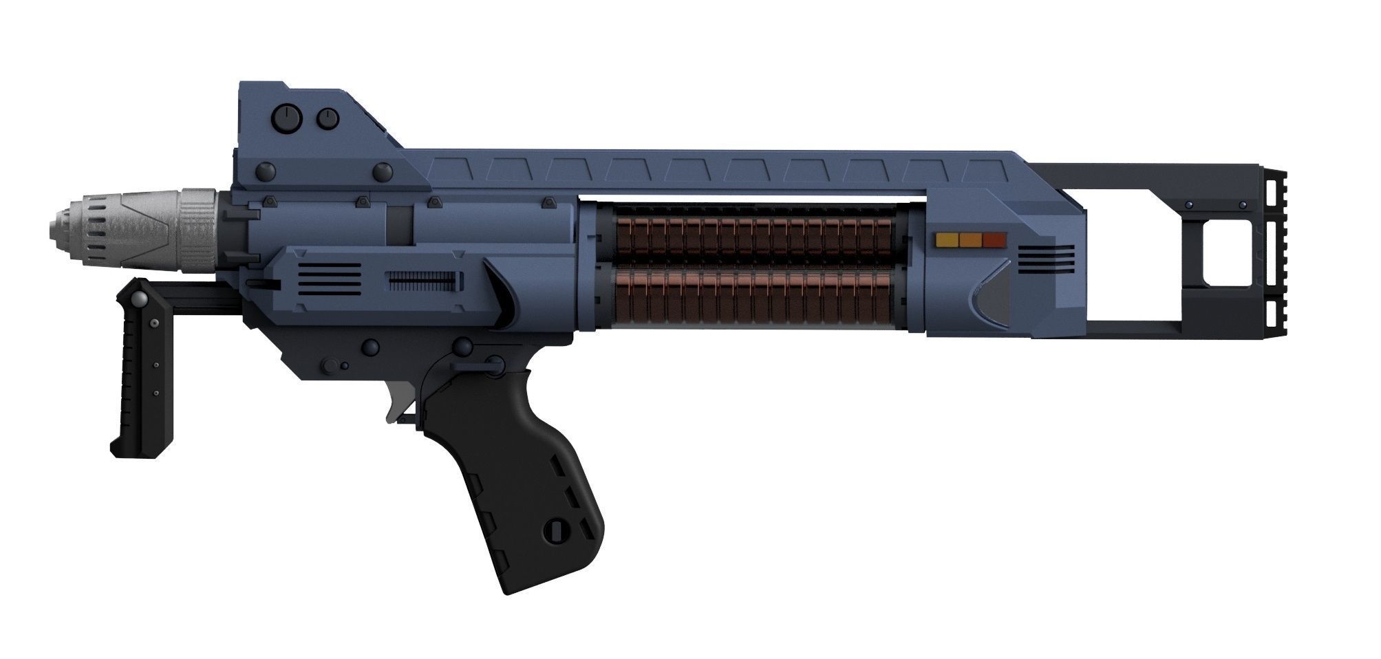 Type 3 Concept Phaser SNW Static SOLID 3D print model_8