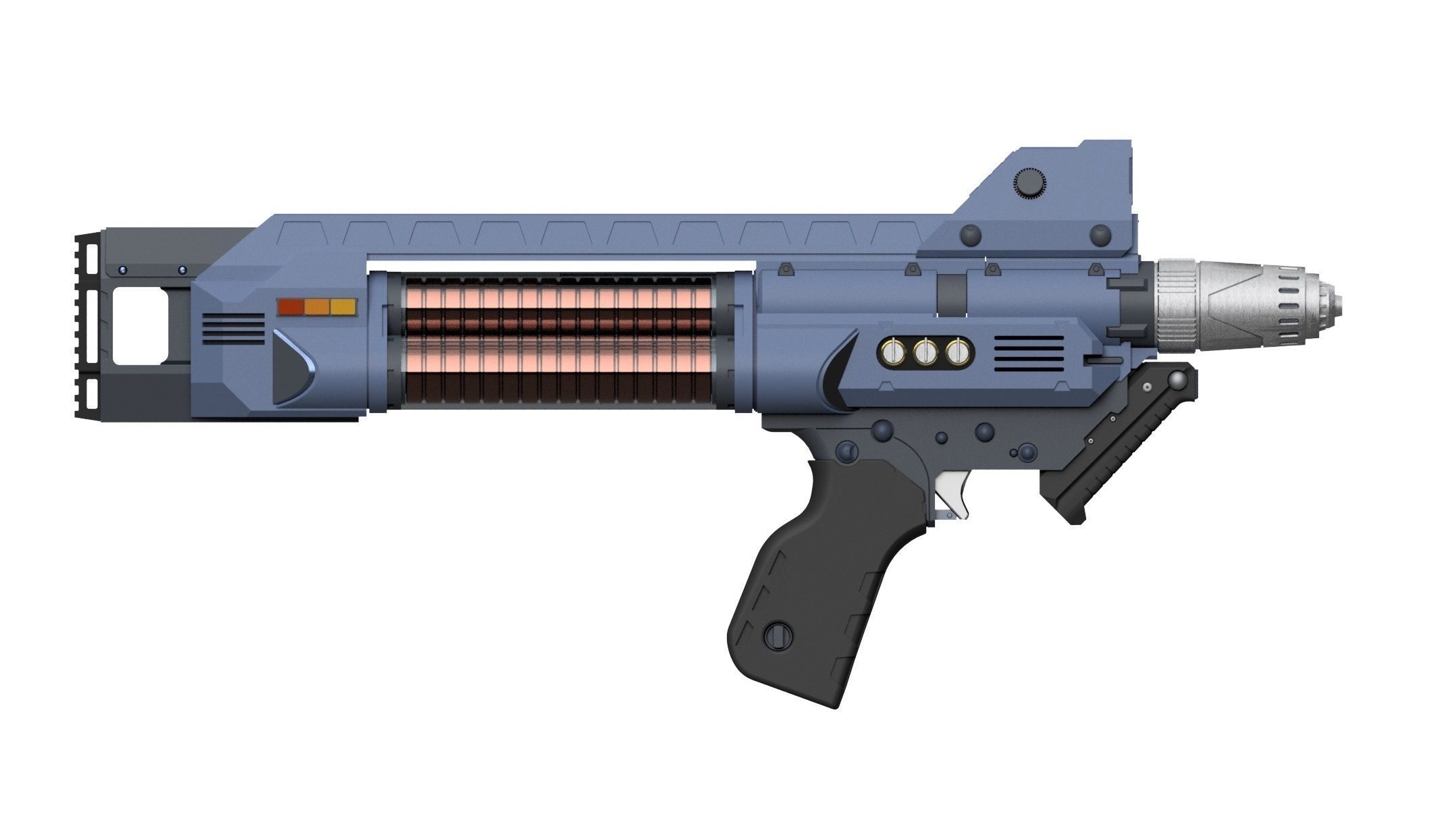 Type 3 Concept Phaser SNW Static SOLID 3D print model_2