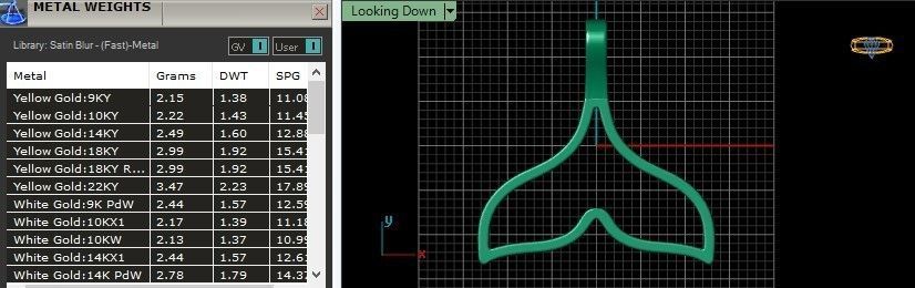 minimal Lightweight whale necklace 114-MW 3D print model_11