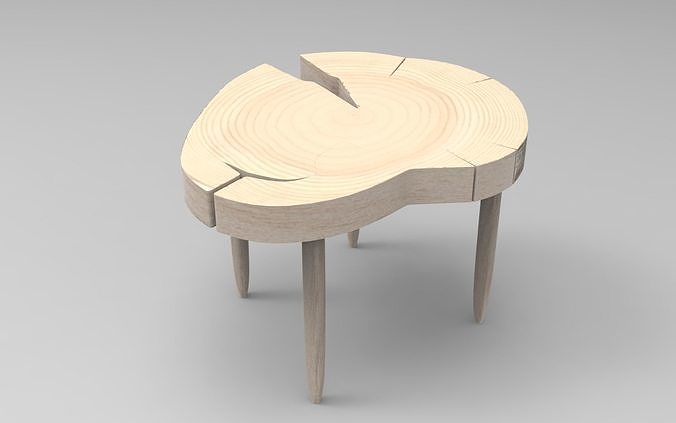 3D model Kvito Side Table VR / AR / low-poly | CGTrader