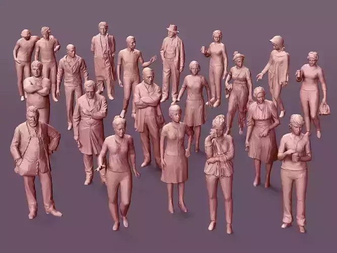 LowPoly People Pack