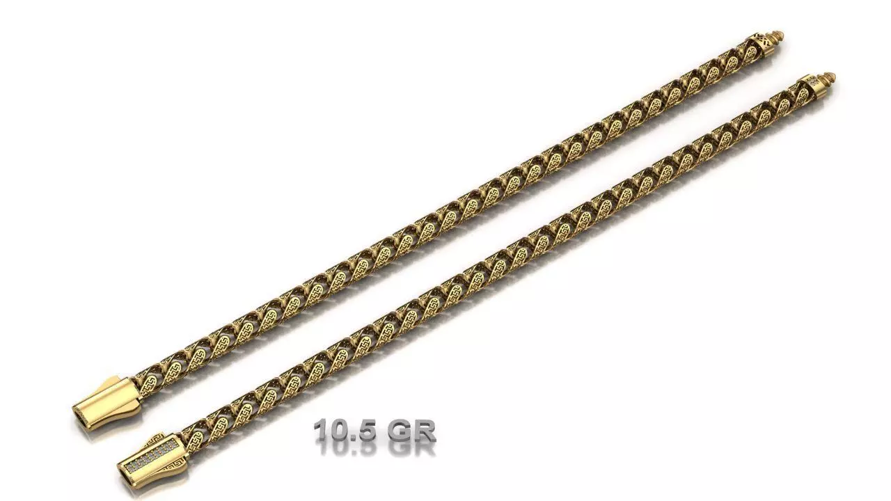 BRACELET 3D STL JEWELLERY 3D print model