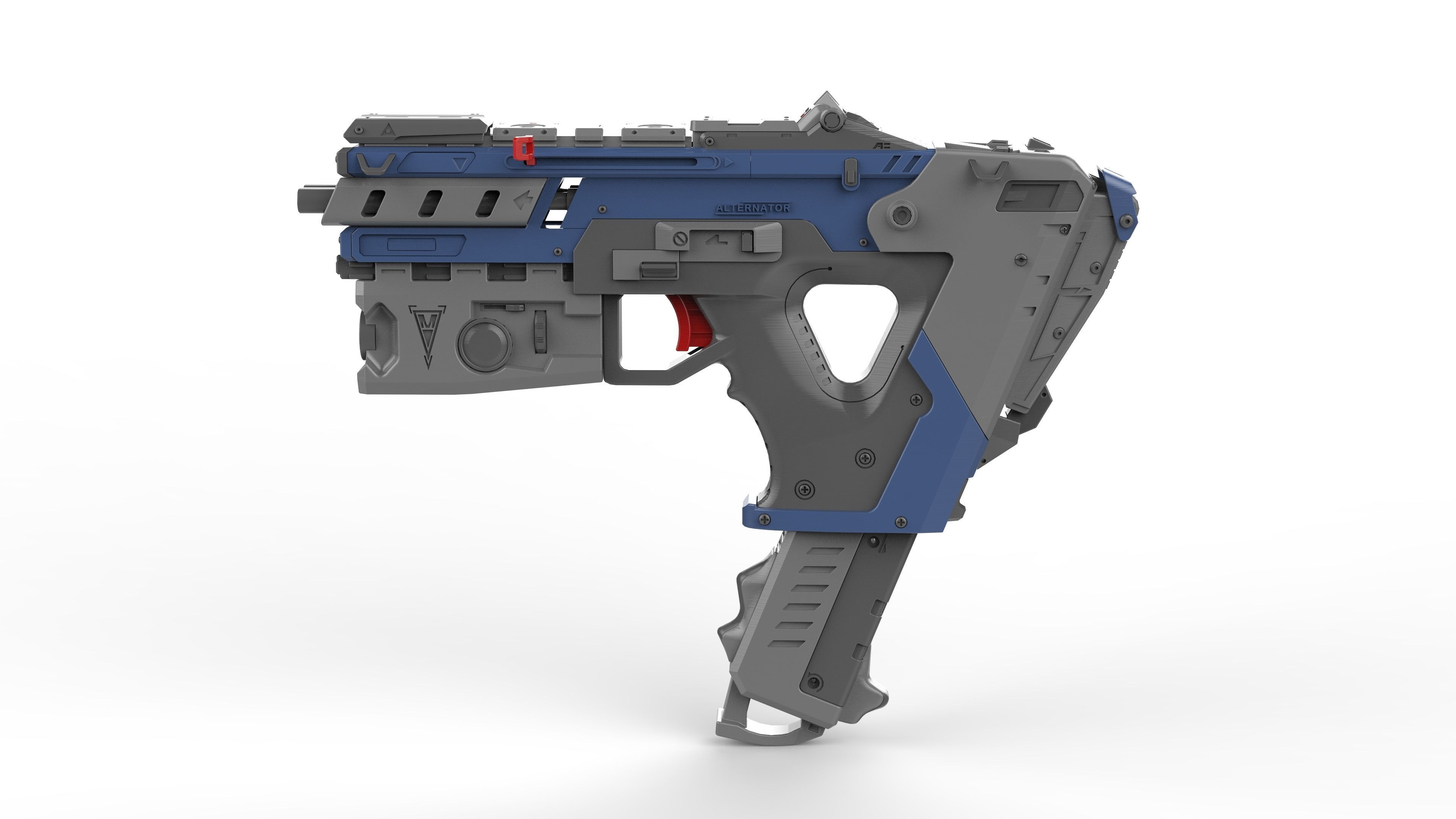 Alternator - APEX - STEP file - Commercial Use 3D print model_2