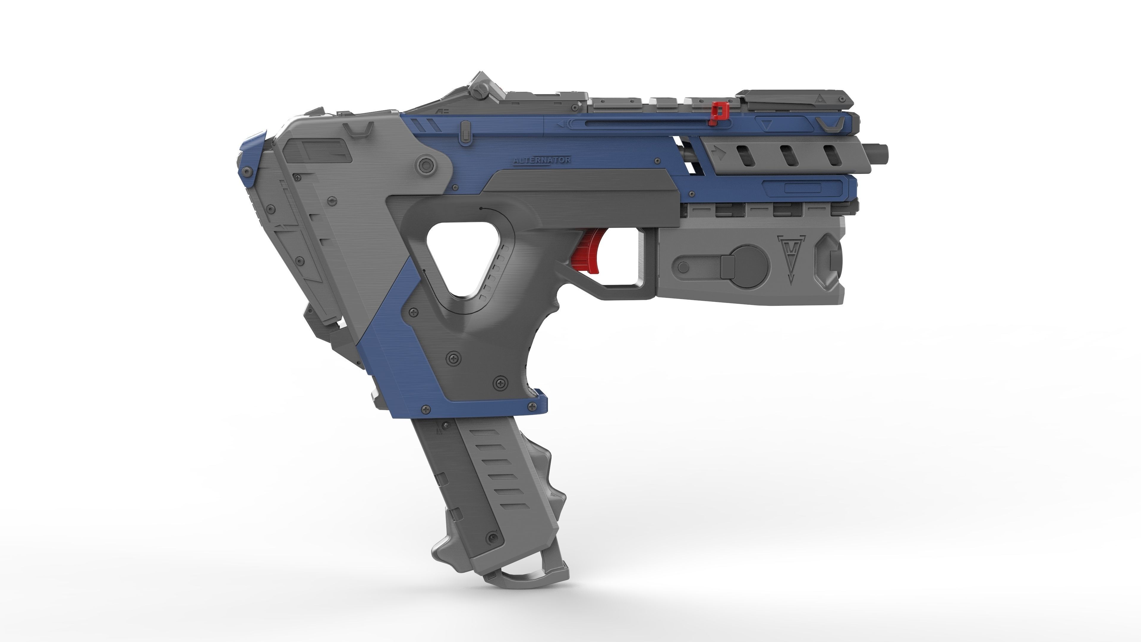 Alternator - APEX - STEP file - Commercial Use 3D print model_4