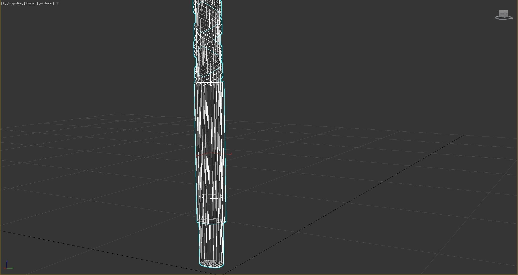 War Axe Low-poly 3D model_9