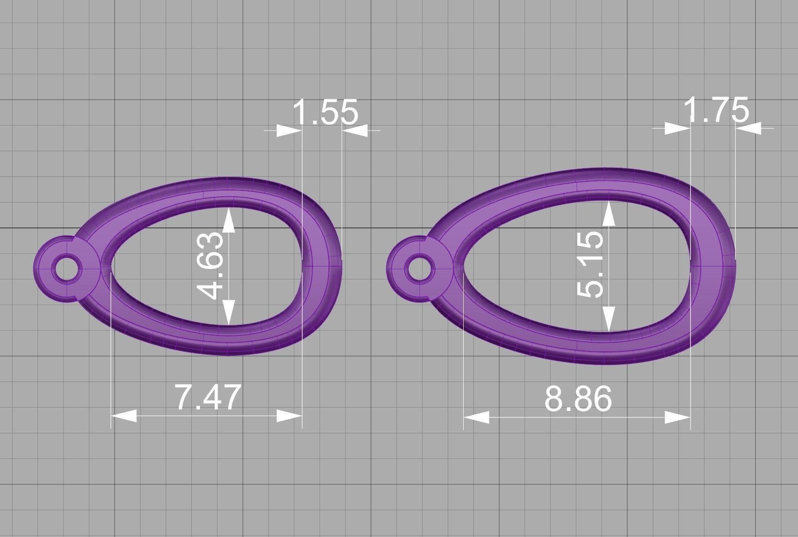 Diamond Pave Cross 42mm with French Pave Setting Swivel Bail 3D print model_9