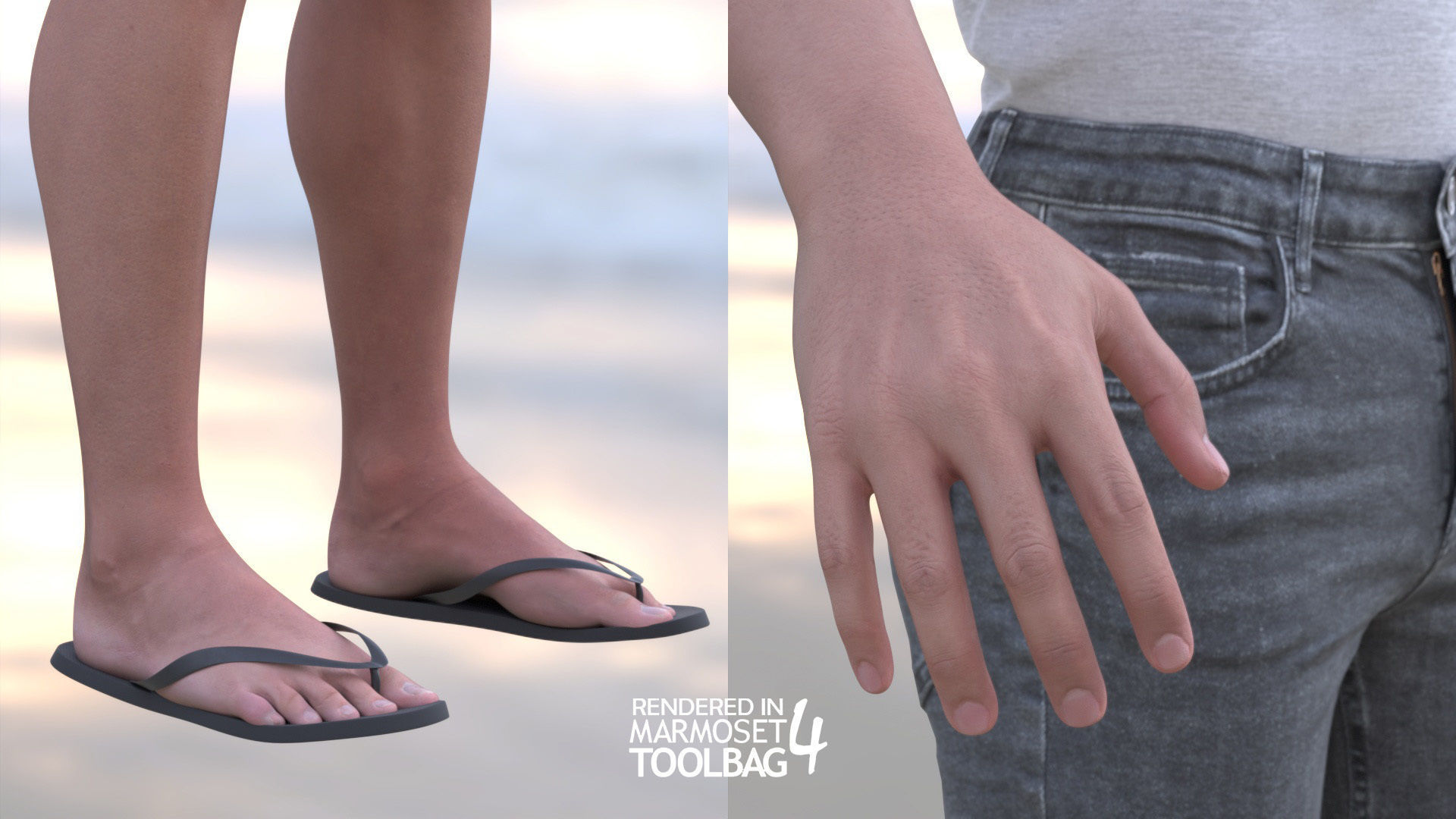 Mens Summer Outfits 3D Model Collection_16