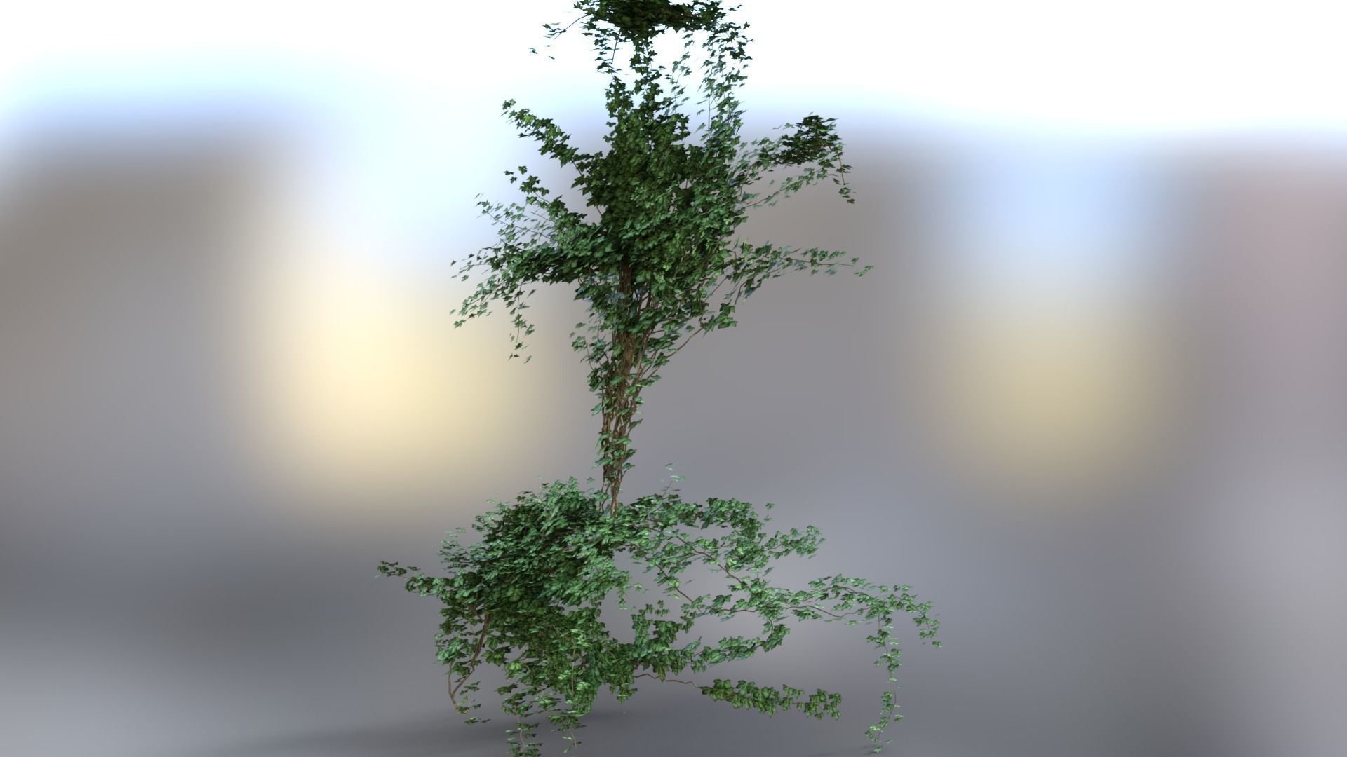Graves grass 3D model_2