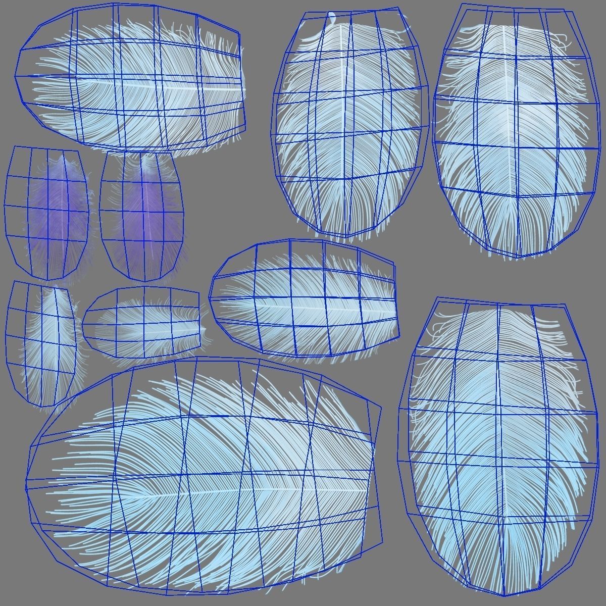 EuropeanRoller VFX Grace  3D model_43