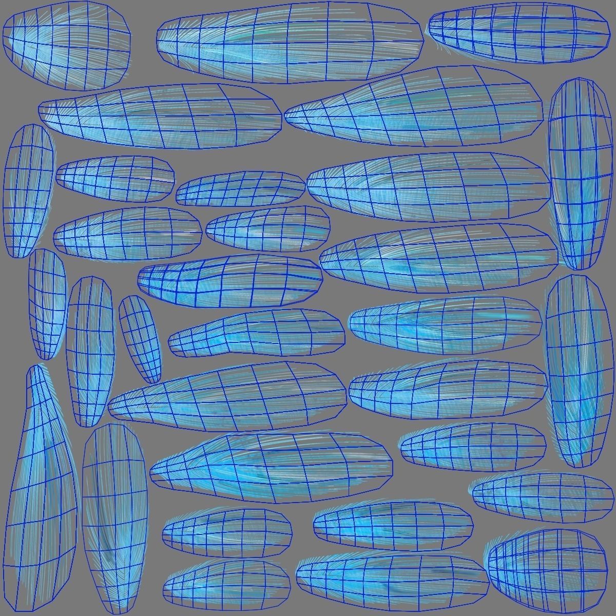 EuropeanRoller VFX Grace  3D model_41