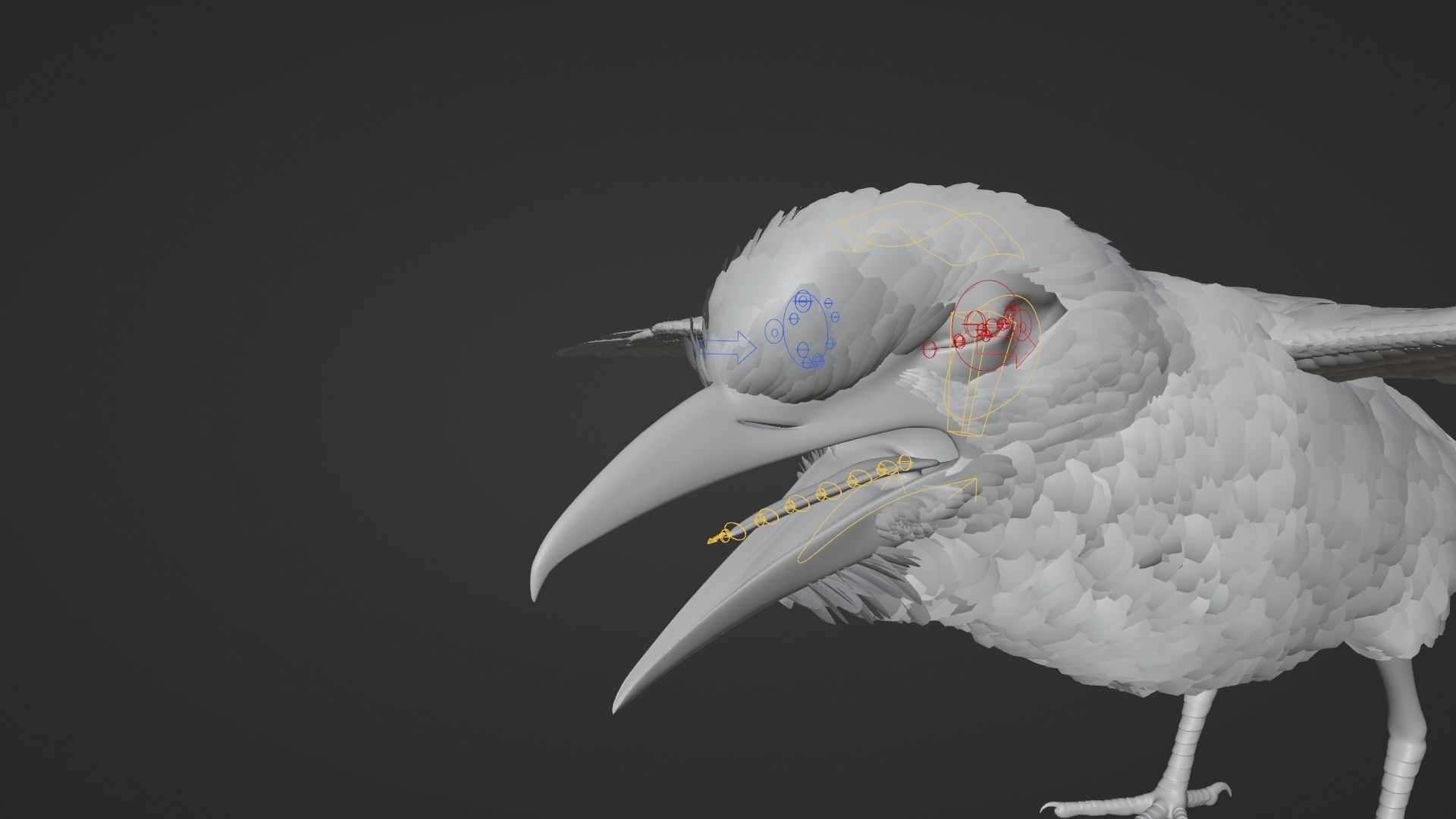 EuropeanRoller VFX Grace  3D model_30