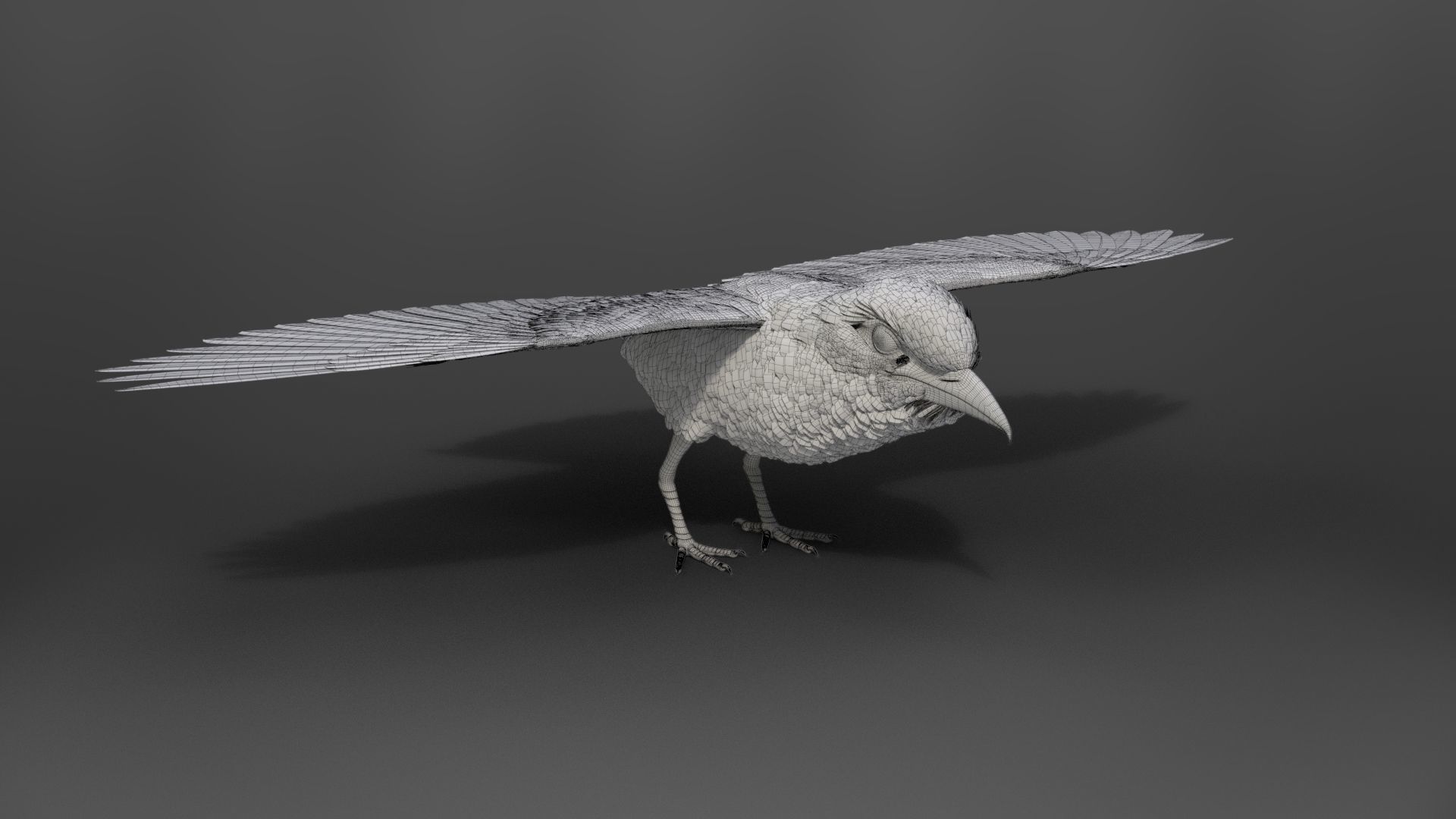 EuropeanRoller VFX Grace  3D model_38