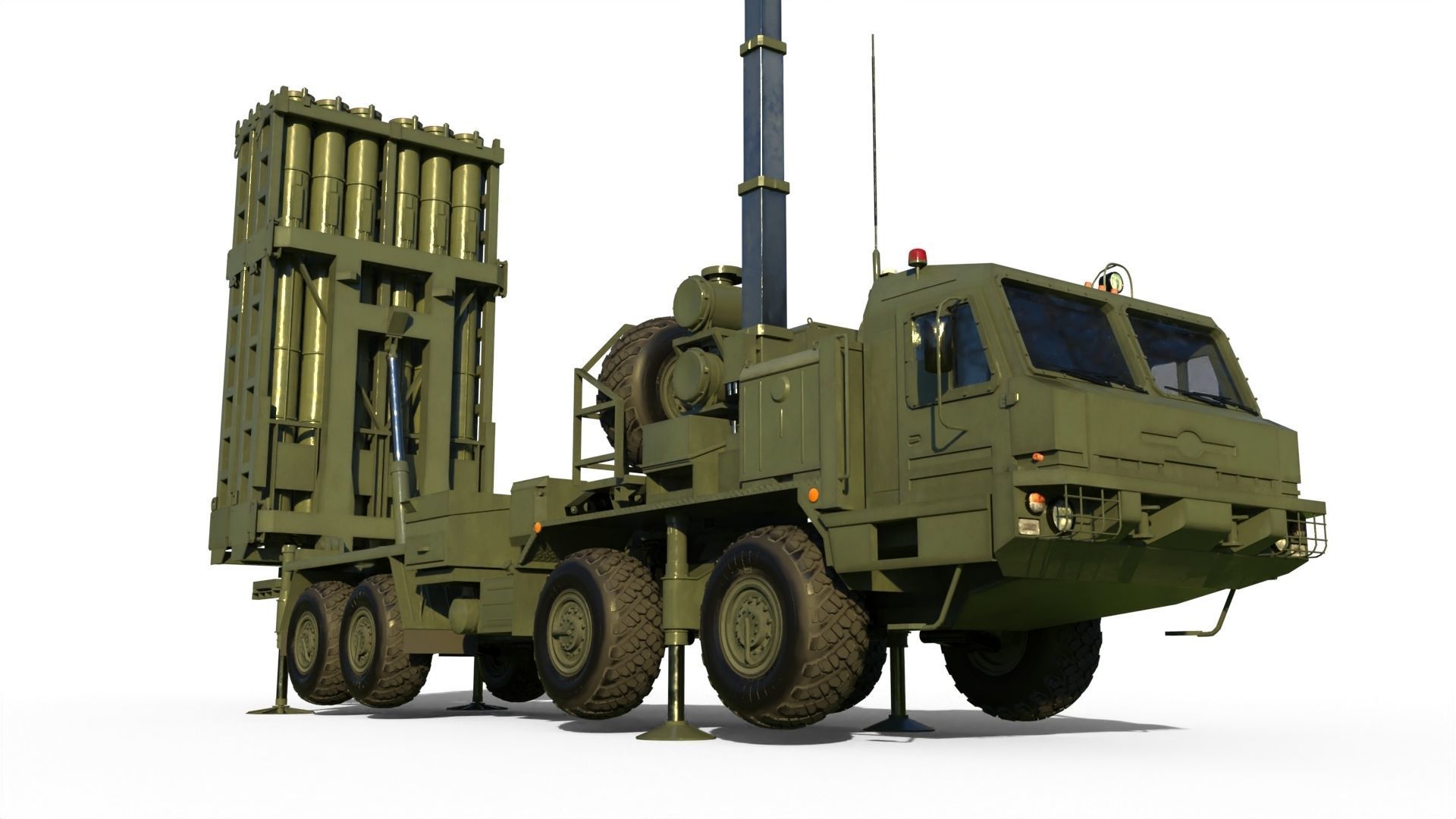 S-350 missile system 50P6E 3D model_9