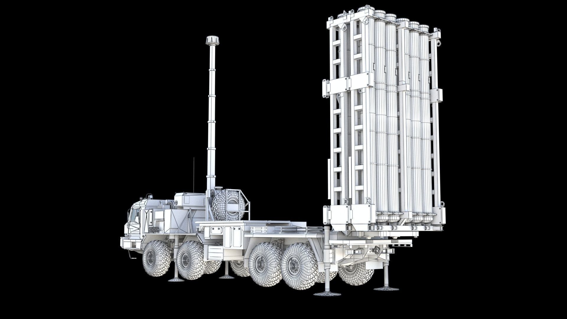 S-350 missile system 50P6E 3D model_29