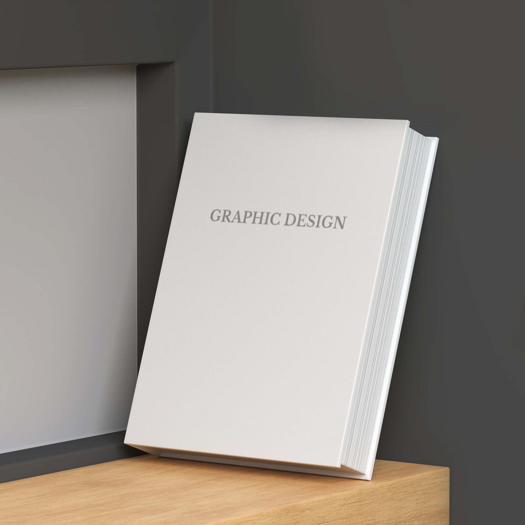 Book -Graphic Design 3D model_1