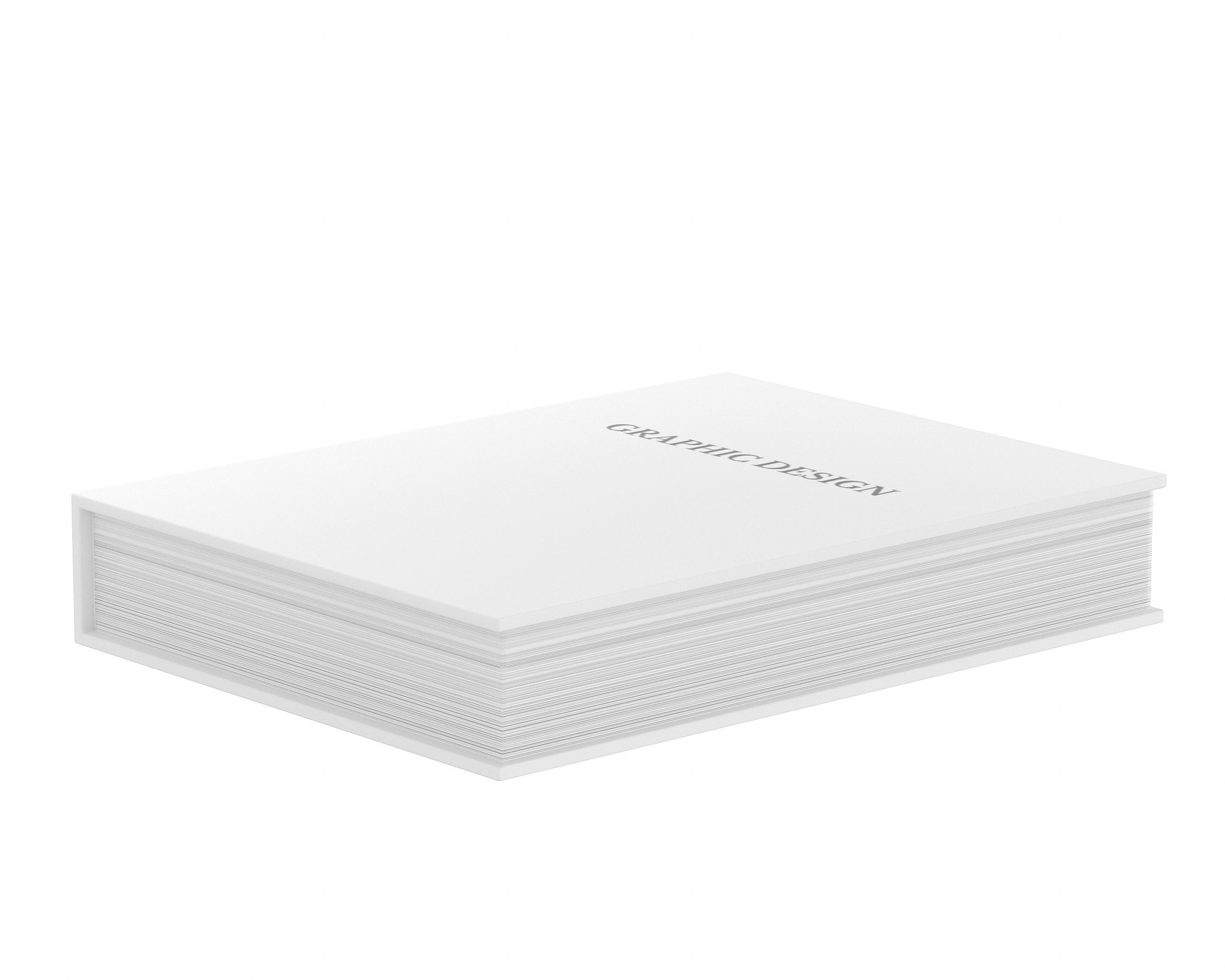Book -Graphic Design 3D model_3