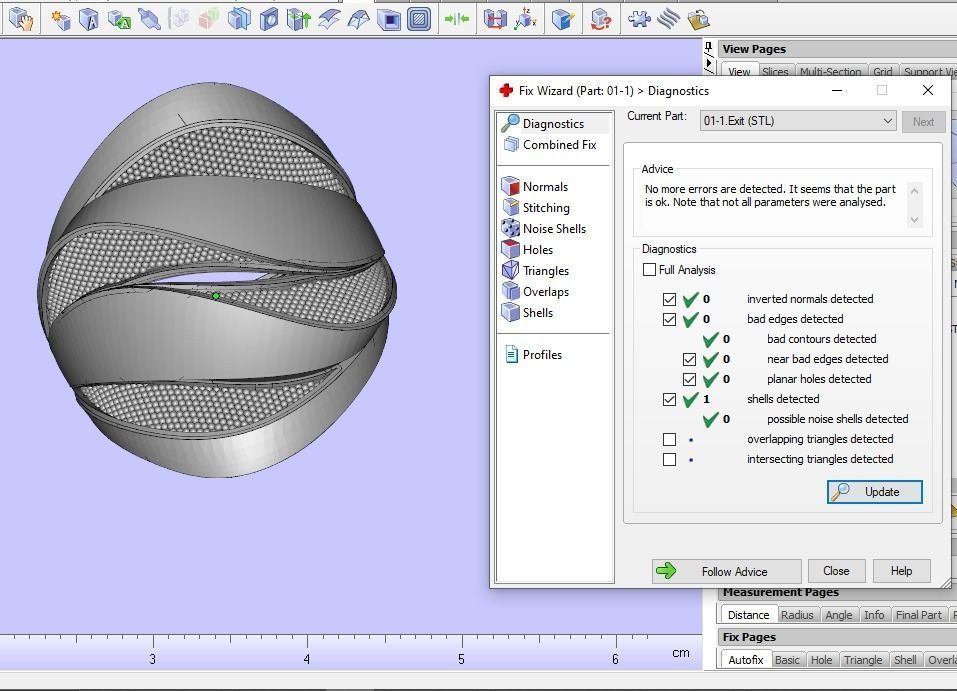 Wavy Rings 3D print model_8