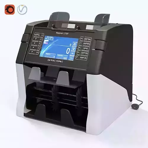 Banknote counter Magner 175F 3D model