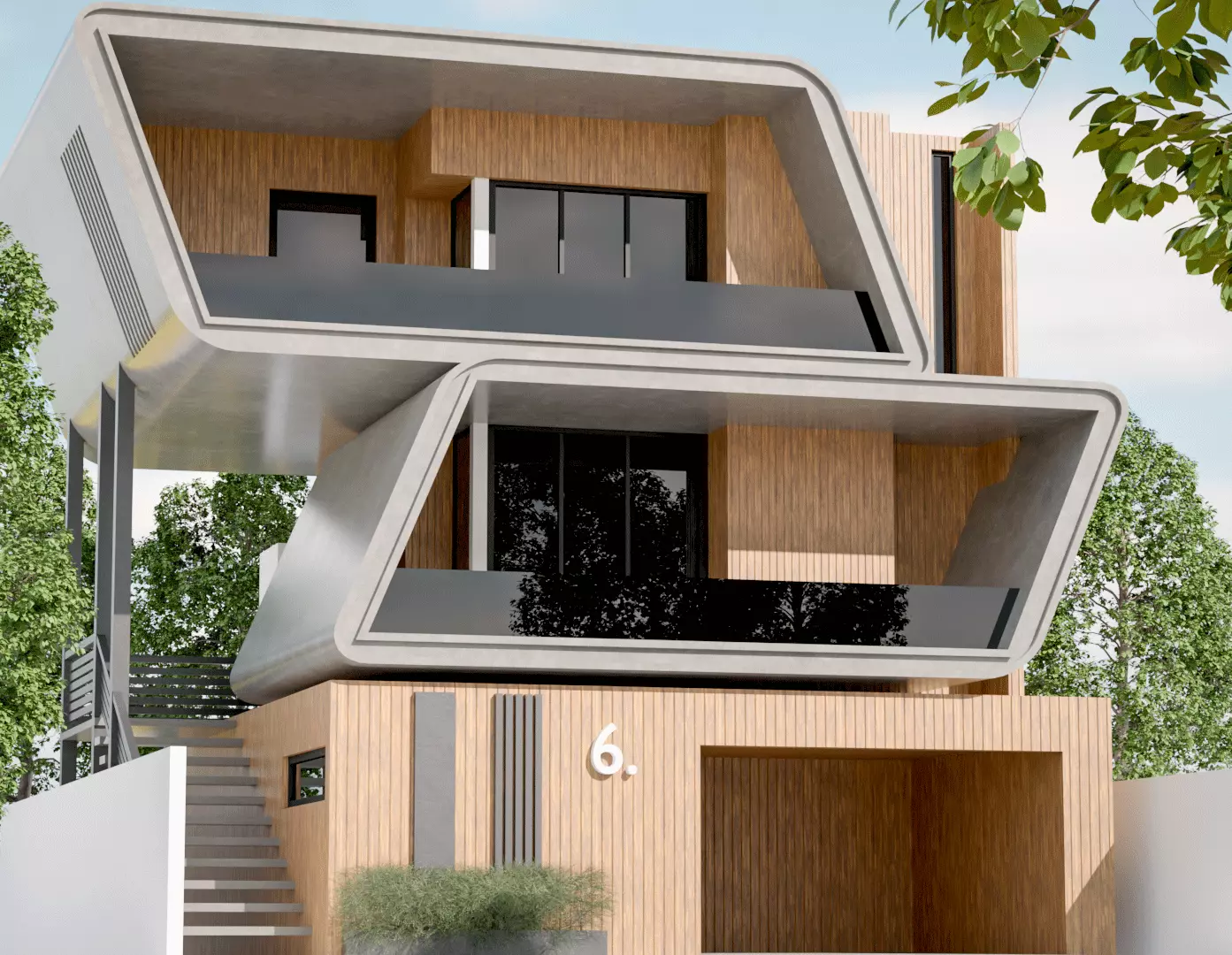 Modern Villa 13 3D model