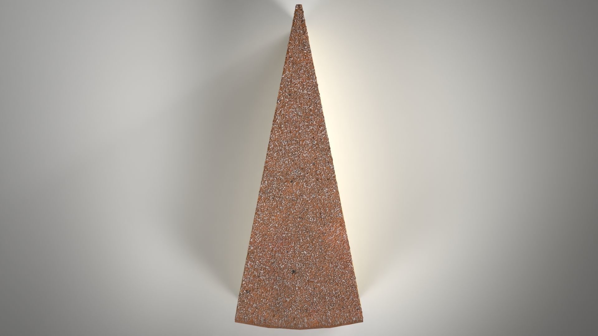 A Slice Of Victoria Sponge Low-poly 3D model_3