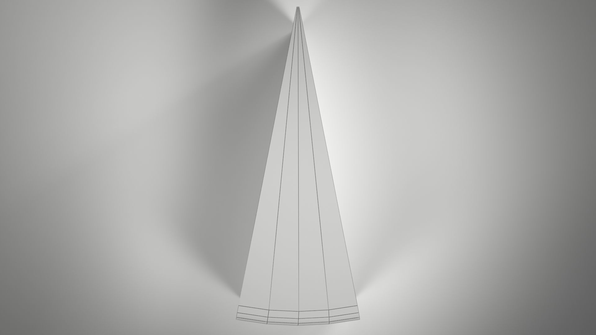 A Slice Of Victoria Sponge Low-poly 3D model_4