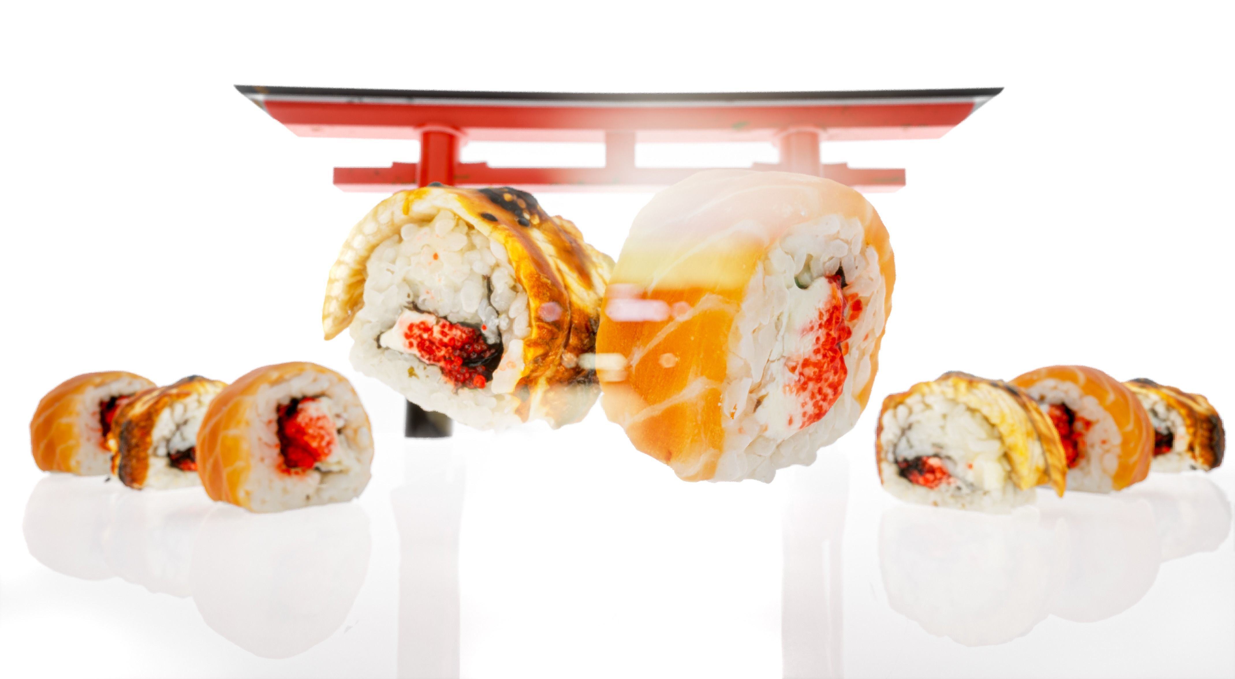 Sushi Realistic Set 3D model_9