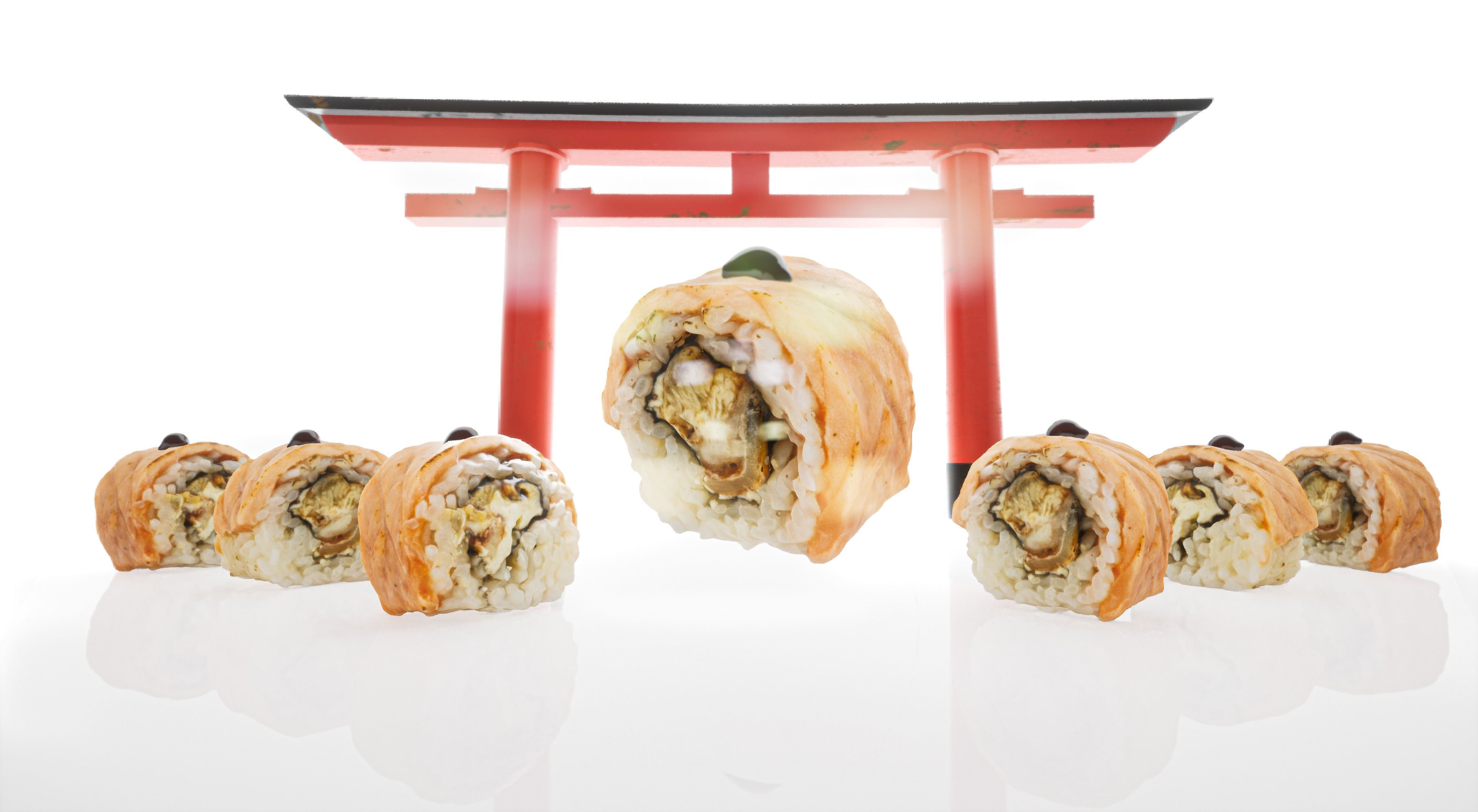 Sushi Realistic Set 3D model_16