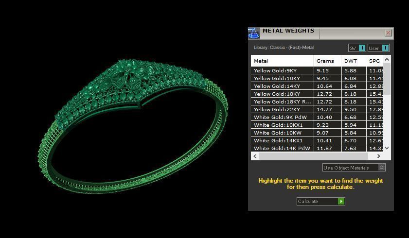 Bracelet 3D print model_7