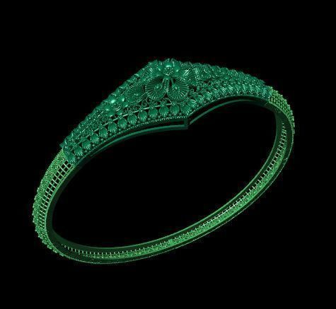 Bracelet 3D print model_4