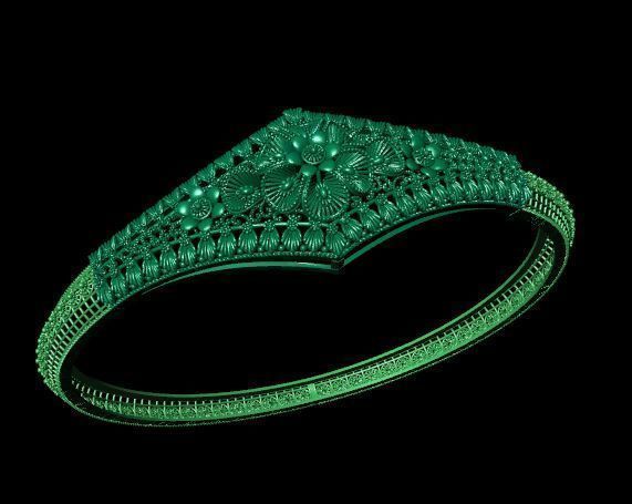 Bracelet 3D print model_2