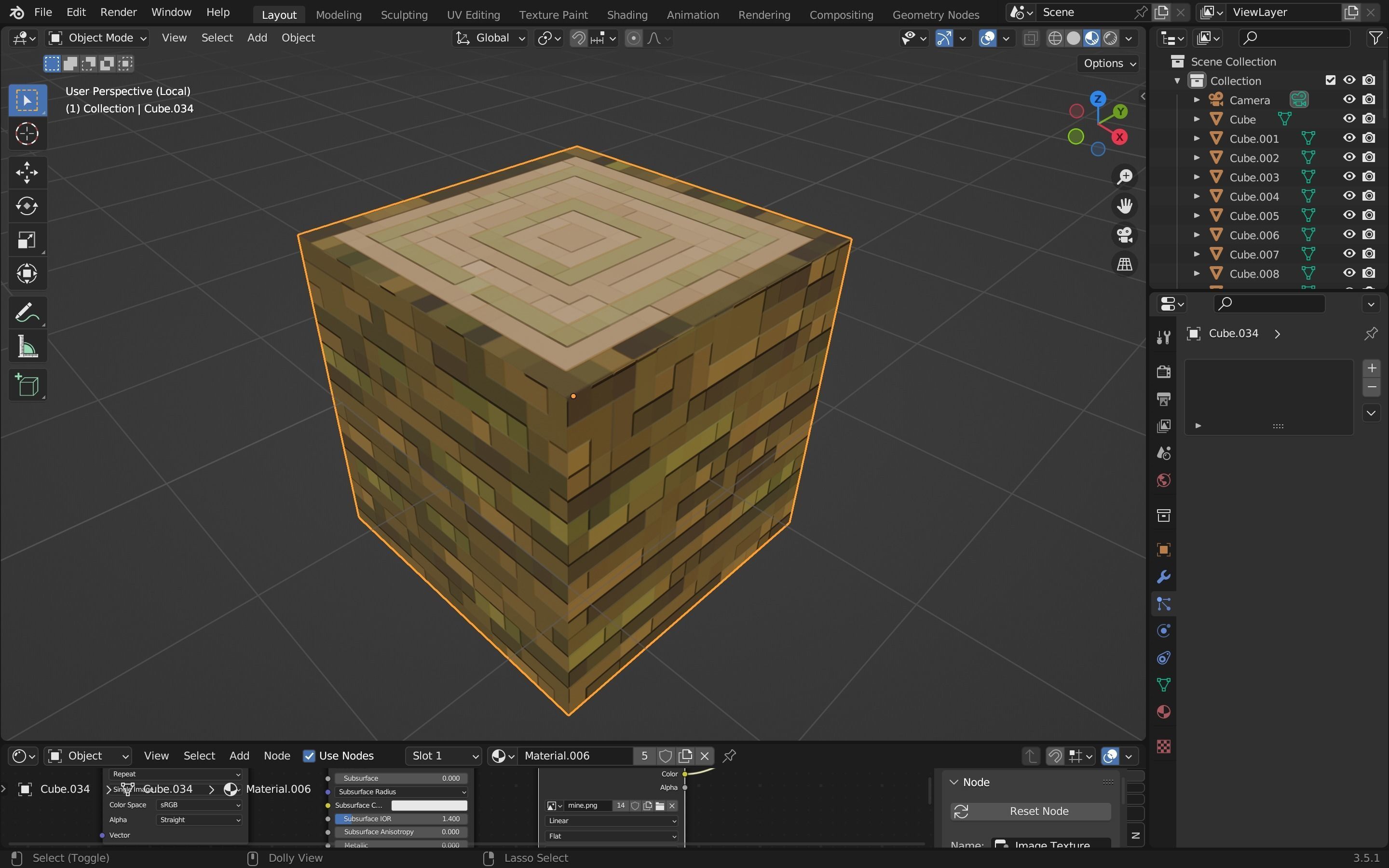 Minecraft wood blocks Texture_6
