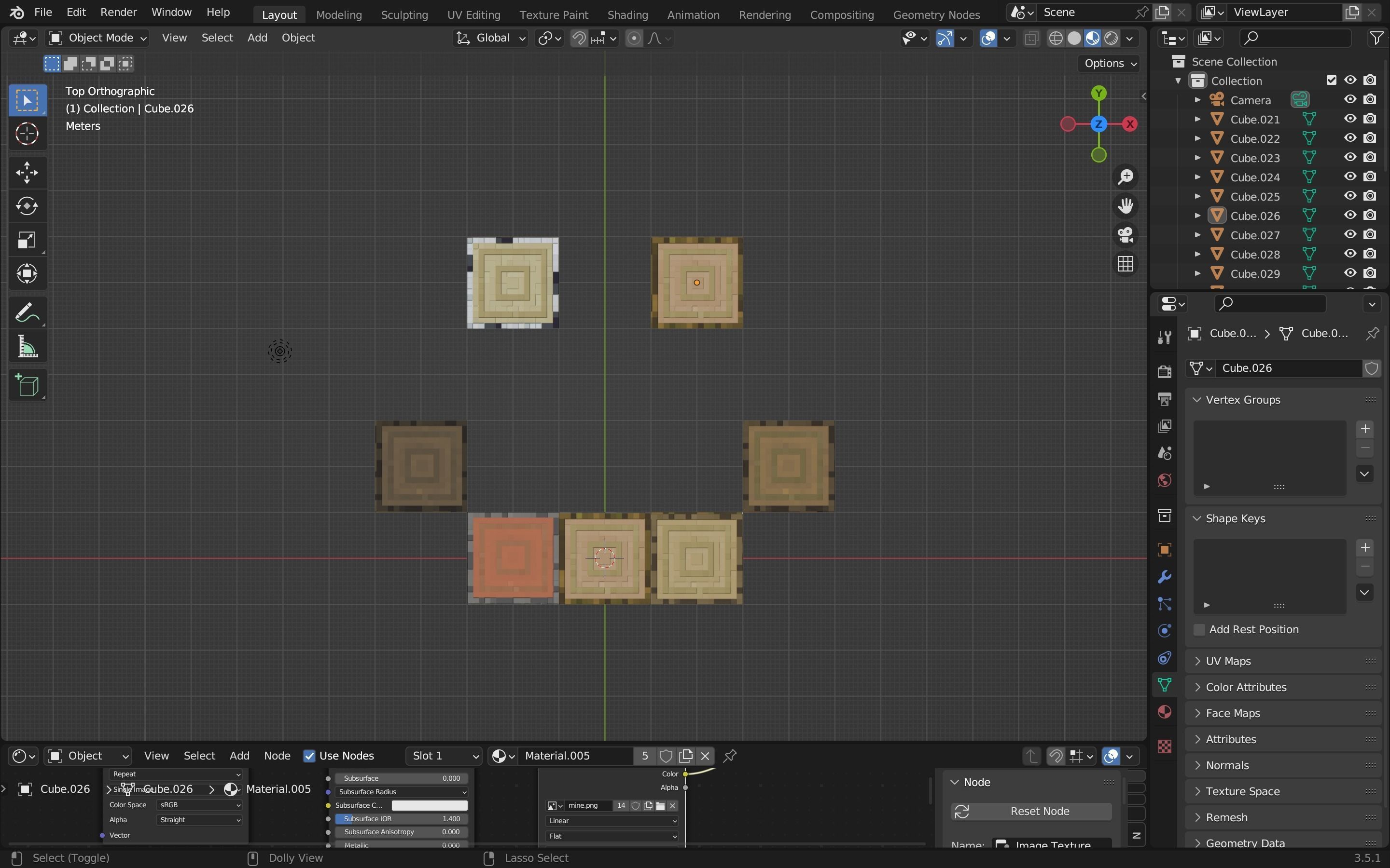 Minecraft wood blocks Texture_1