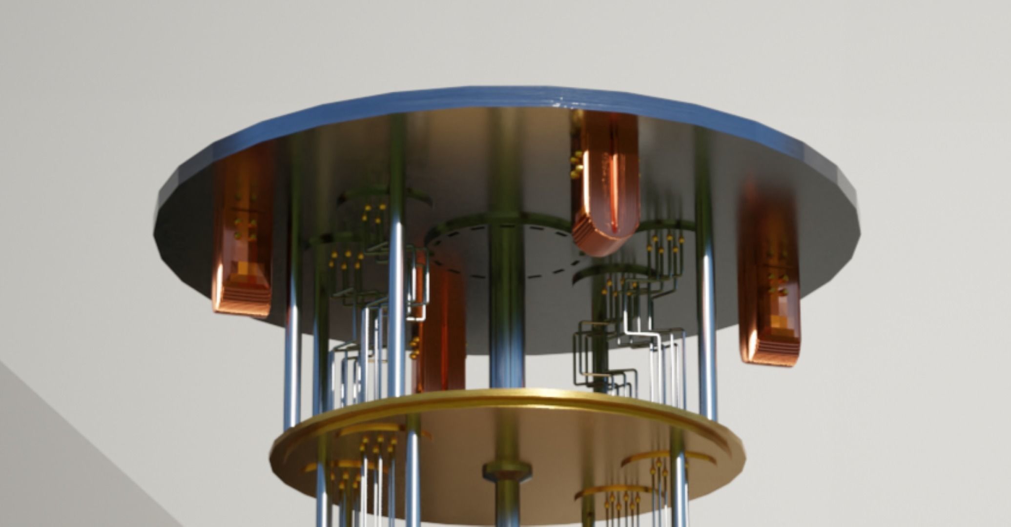 Quantum computer 3D model_6