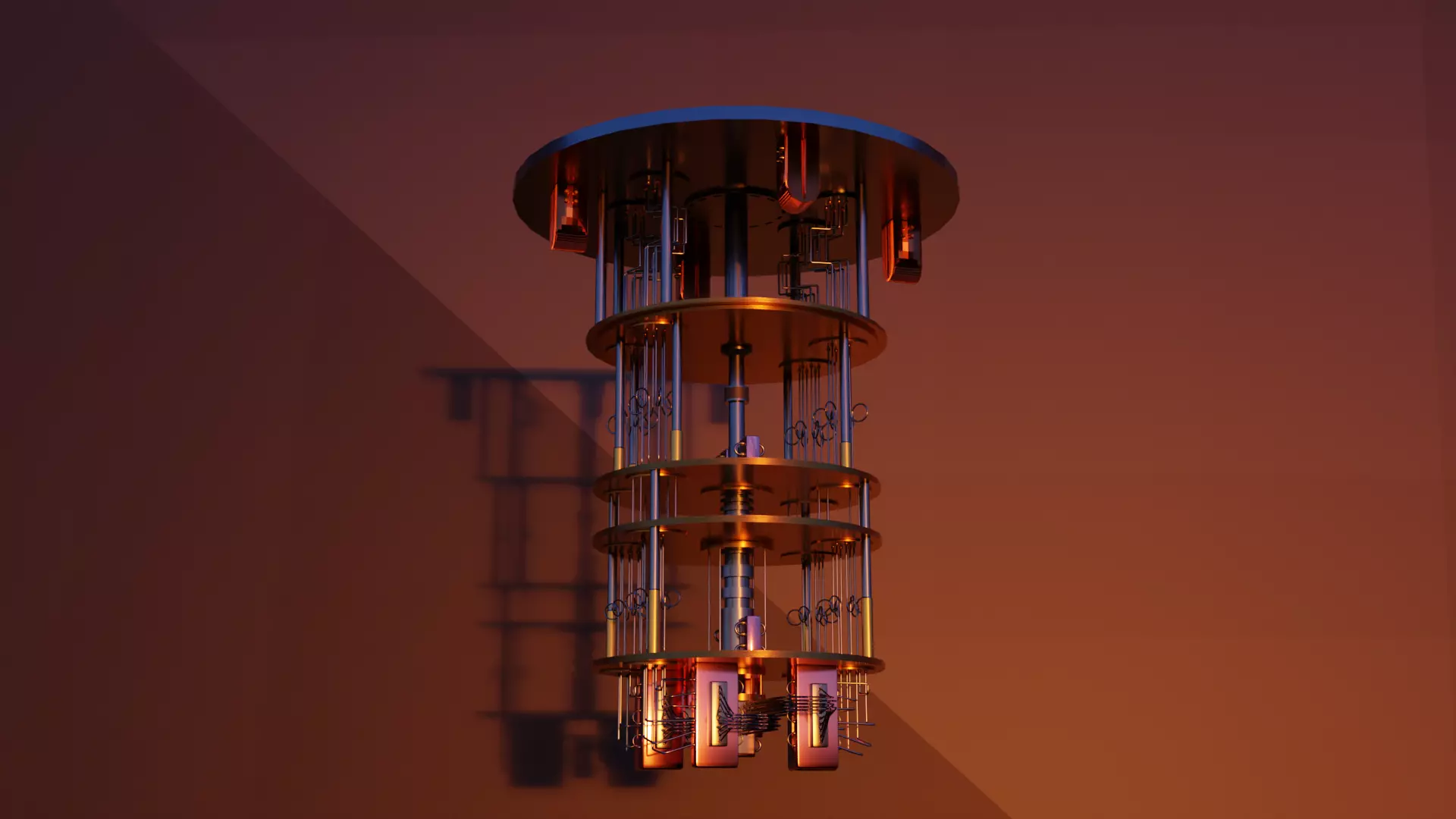 Quantum computer 3D model_0