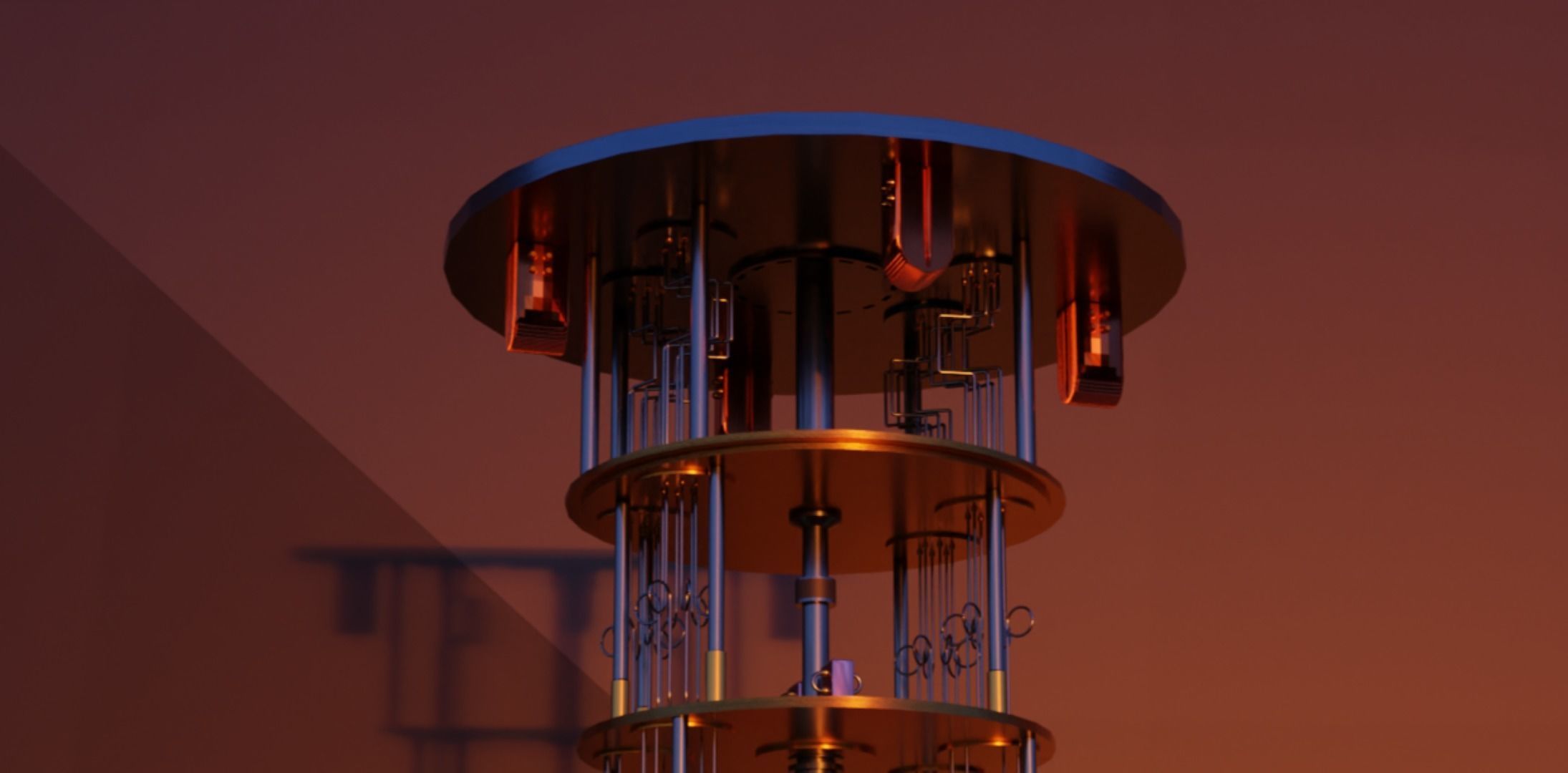 Quantum computer 3D model_3