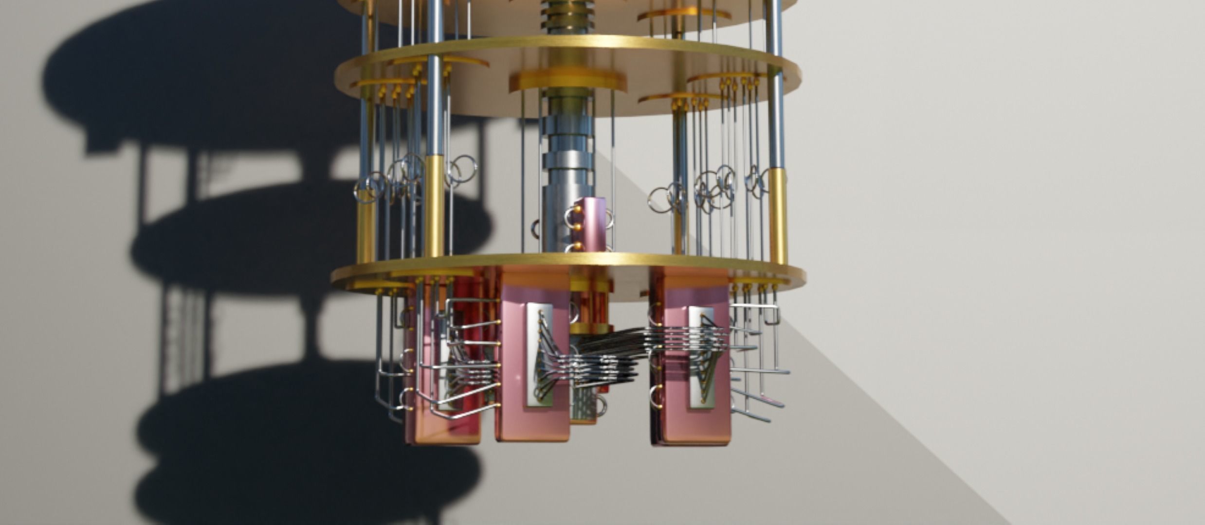 Quantum computer 3D model_5