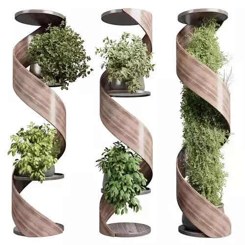 Column plant - pillar plant set indoor plant 412 