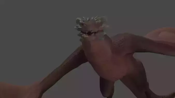blener dragon 3d model 3D model