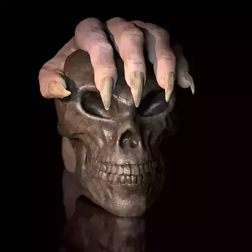 Skull Mystic  3D Model File