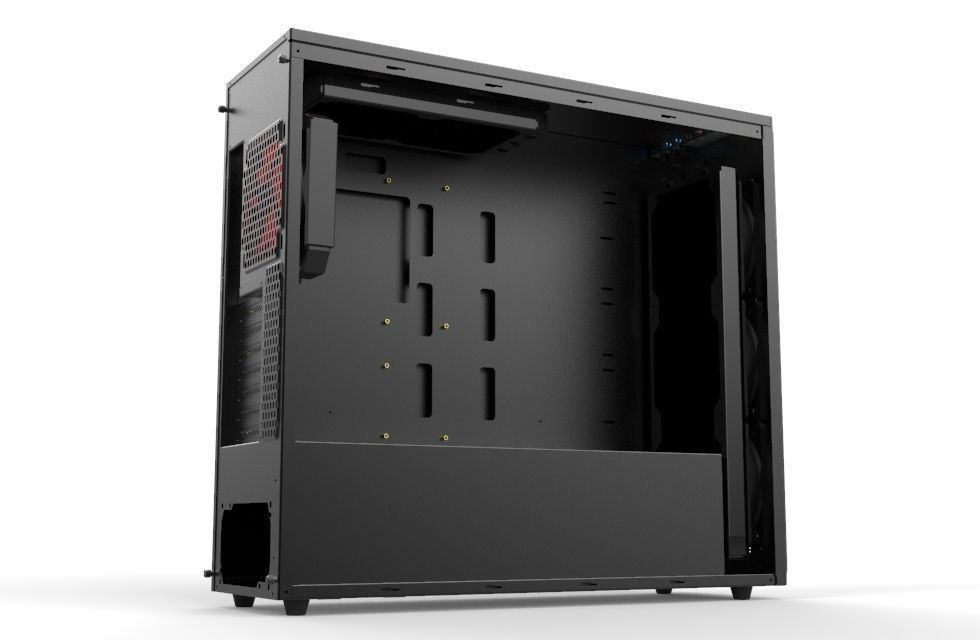 Plus Gaming Case 3D model_9