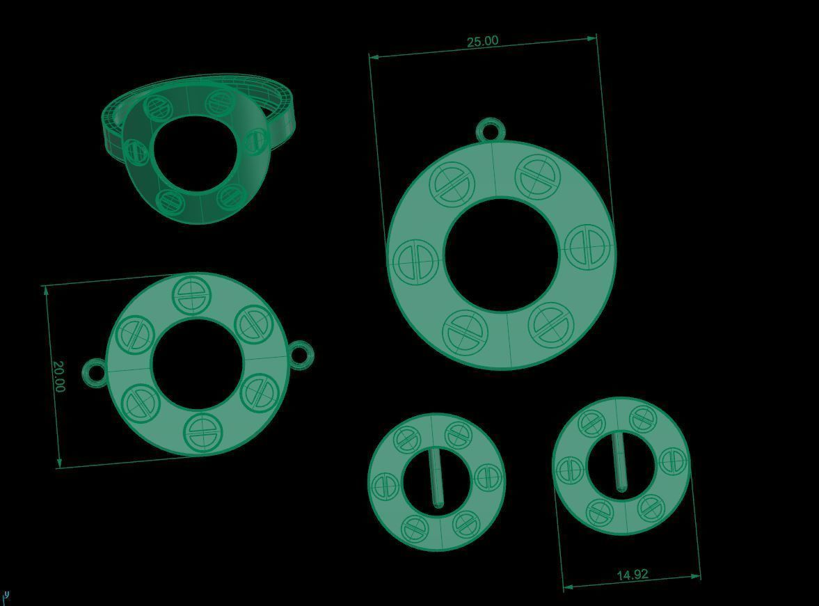 SET  cartie moderne lightweight 3D print model_1