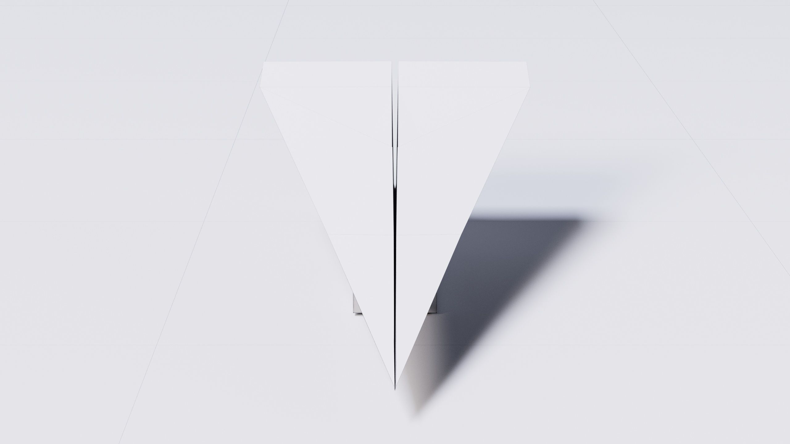 Paper Airplane 01 3D Model Low-poly 3D model_12