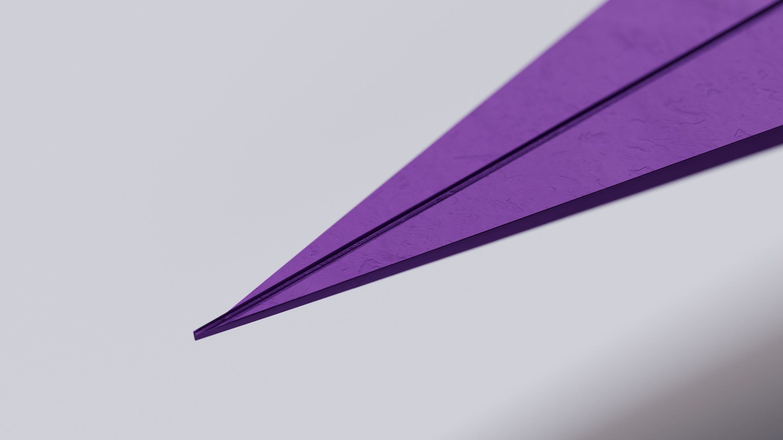 Paper Airplane 01 3D Model Low-poly 3D model_9